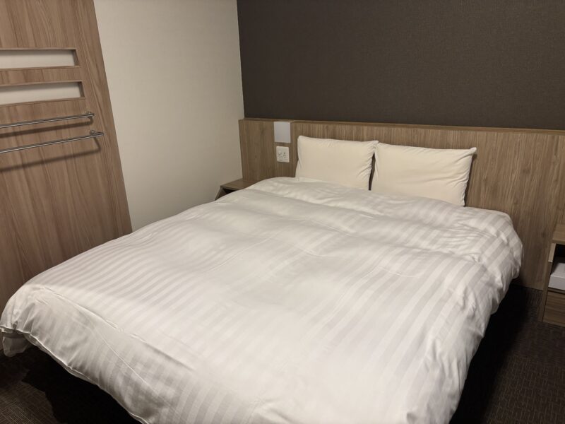 ドーミーイン前橋のクイーンサイズの部屋